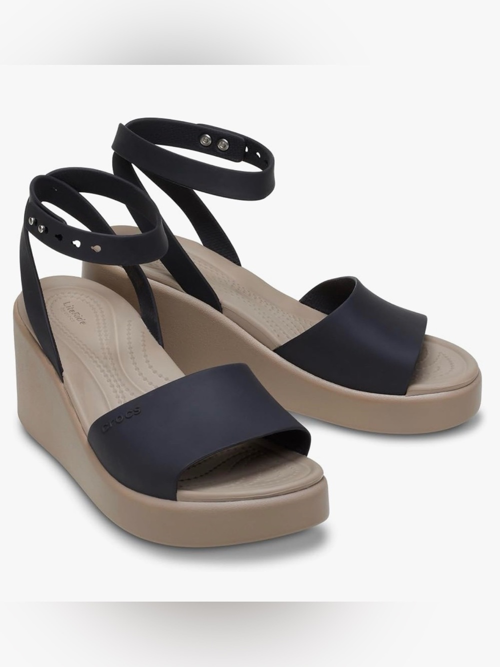 CROCS Platform Sandals